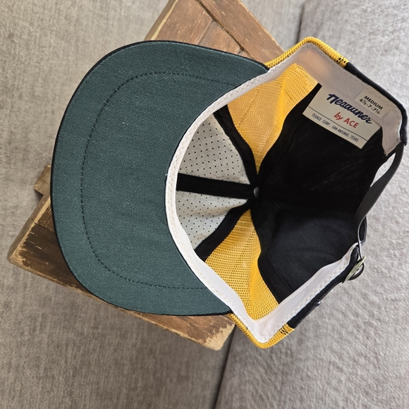 Vintage Ajax Black and Yellow Trucker Hat - Picture 8 of 9